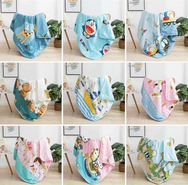 Chăn đũi điều hoà cho bé 110x150cm siêu mềm