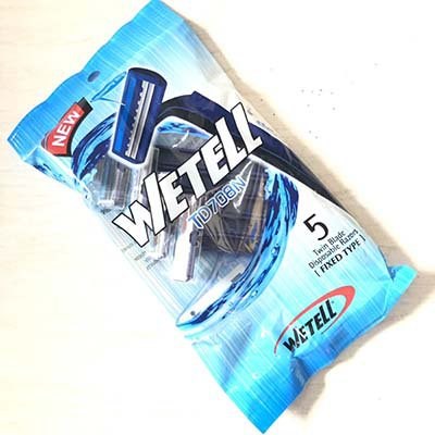 Bịch 5 dao cạo râu Wetell