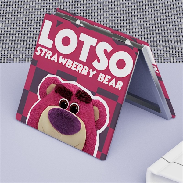 Gương cầm tay mini hình gấu Lotso