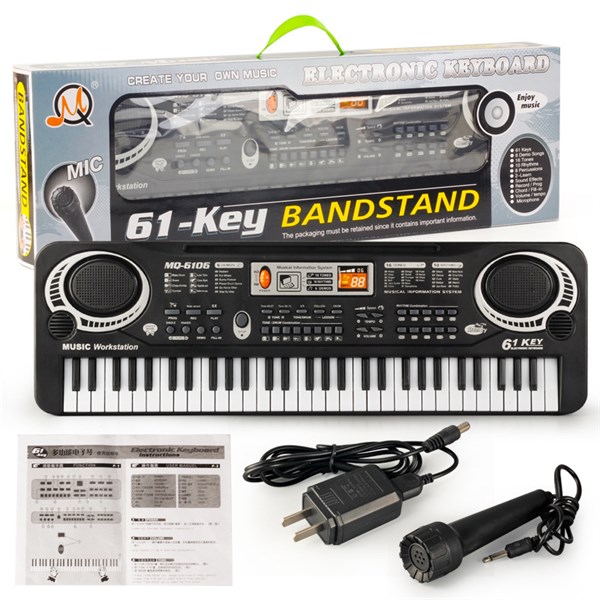 Đàn Piano 61 phím kèm micro cho bé