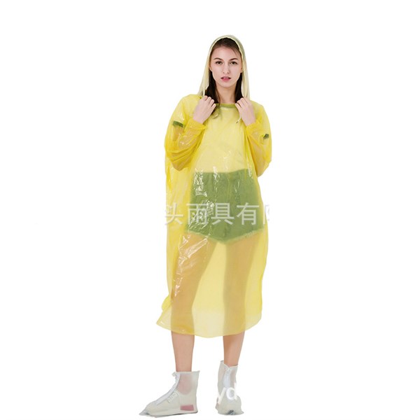 áo mưa tiện lợi dùng 1 lần chất liệu mềm, dai
