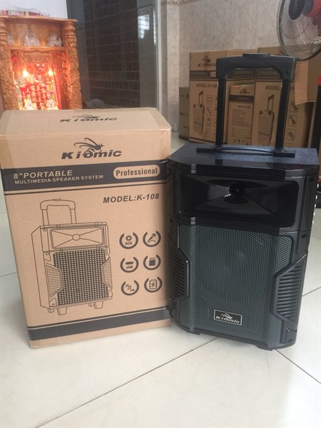 loa kéo trung kiomic k108 chính hãng