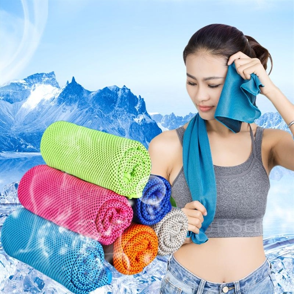 Khăn lạnh tập thể thao siêu thấm hút mồ hôi
