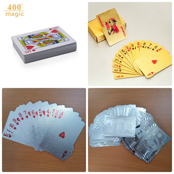 bộ bài 100 đô mạ bạc