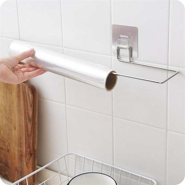 Móc treo cuộn giấy dán tường bằng inox