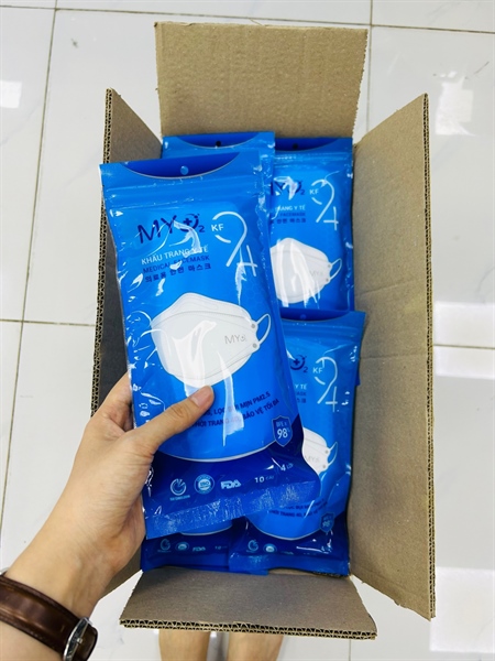 Khẩu trang KF94 hàng xuất khẩu thùng 300 cái