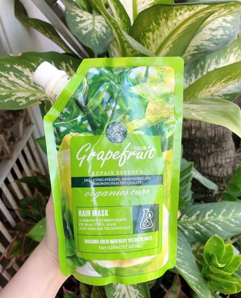KEM Ủ HẤP TÓC TINH CHẤT HƯƠNG BƯỞI GRAPEFRUIT 500ML dạng túi