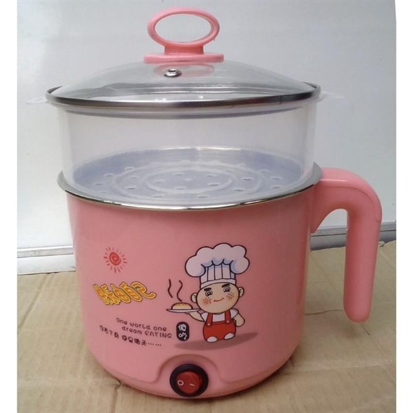 Ca nấu mì siêu tốc size 18cm loại có lồng hấp