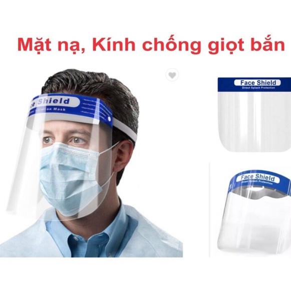 Combo 10 miếng chắn giọt bắn bảo hộ Face Shield