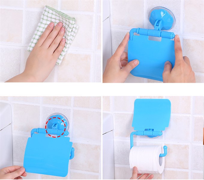 Dụng cụ treo khăn giấy vệ sinh