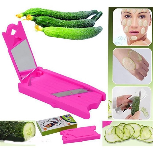 dụng cụ trang điểm kiêm dao bào gọt củ quả đắp mặt