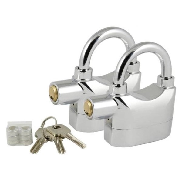 KHÓA CHỐNG TRỘM KINBAR ALARM LOCK LOẠI 1 CÓ TEM BỘ CÔNG AN - BẠC