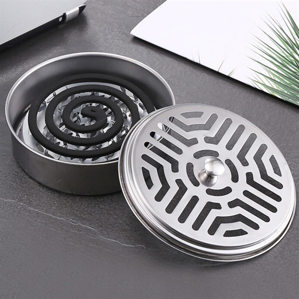 Hộp đựng nhang muỗi mẫu mới cao 15cm có nắp