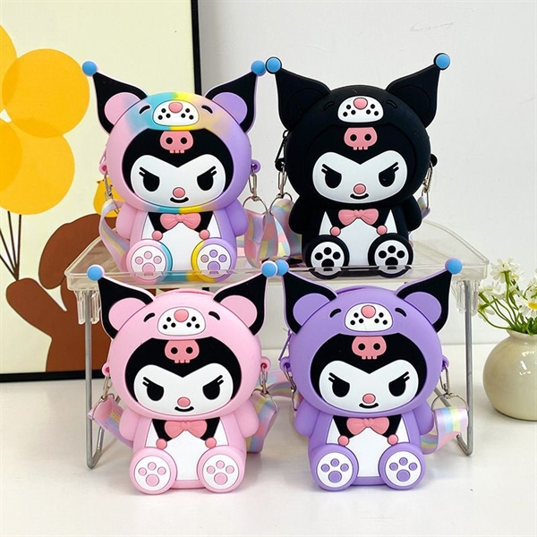 Túi Kuromi Silicon Đeo Chéo