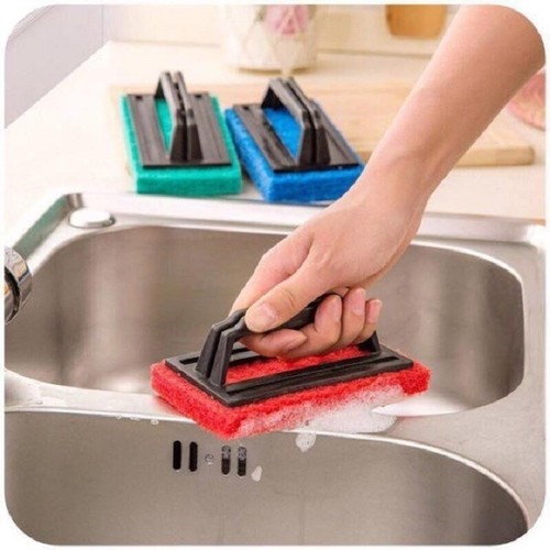 bàn chải bọt biển có tay cầm mẫu mới