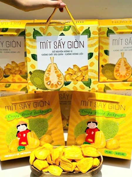 Mít sấy hộp 500gram - Ảnh 3