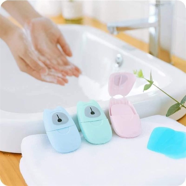 xà bông giấy bỏ túi