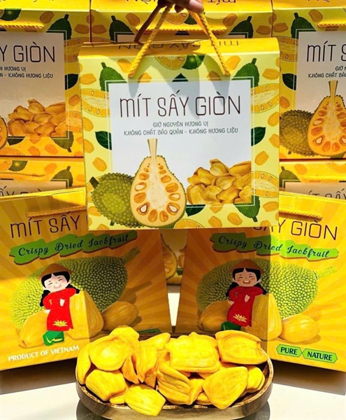 Mít sấy hộp 500gram - Ảnh 2