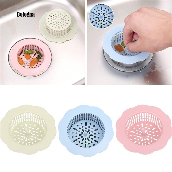 Dụng cụ lọc rác bồn rửa chén hình hoa