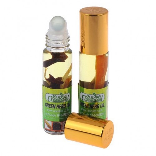 Dầu lăn sâm thảo dược Green Herb oil chính gốc thái lan