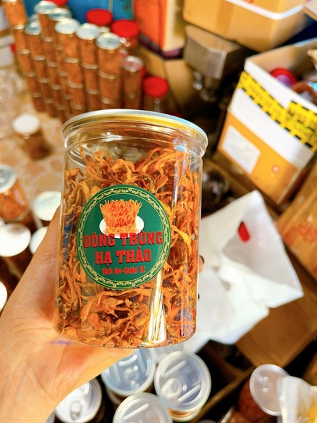 Đông trùng hạ thảo hũ 100g