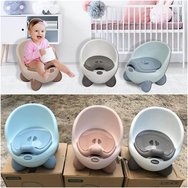 bô trẻ em có tựa lưng hình gấu HOKORI hàng Việt Nhật