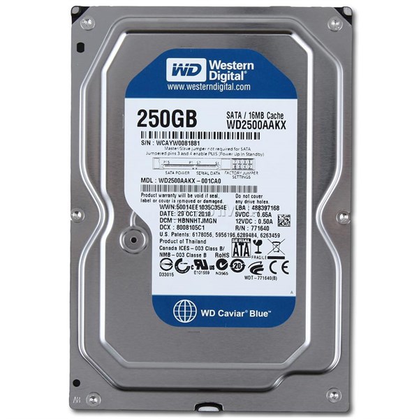 HDD 250GB WD BLUE