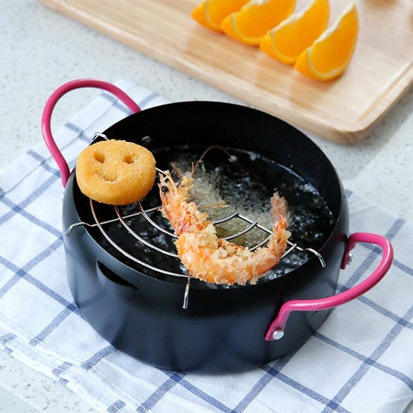 nồi chiên thông minh có giá đỡ