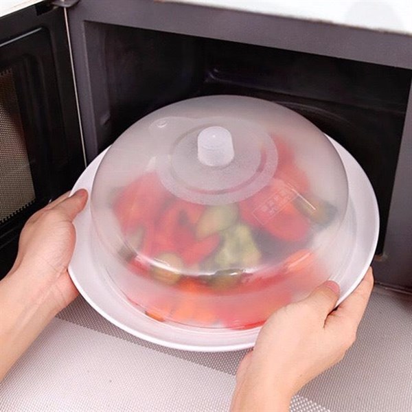 nắp đậy thức ăn dùng được cho lò vi sóng