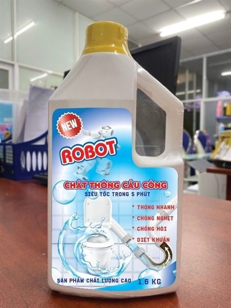Chai thông cống Robot 1.6kg