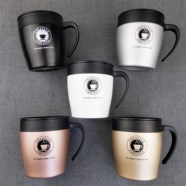 cốc cafe inox 304 330ml creative