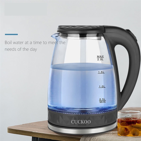 ẤM SIÊU TÓC THUỶ TINH CUCKOO - Ảnh 2