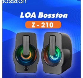 Loa Vi Tính Bosston Z210 Đèn Led RGB dùng nguồn usb