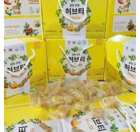 Trà hoa cúc đường phèn mật ong Hàn Quốc hộp 1000g