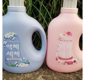 Nước giặt Blue Hàn Quốc 2L can màu tím (Thùng 10 can)